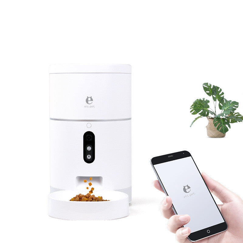 Smart Wifi Video Version Of Small One Pet Automatic Feeder Timing And Quantitative